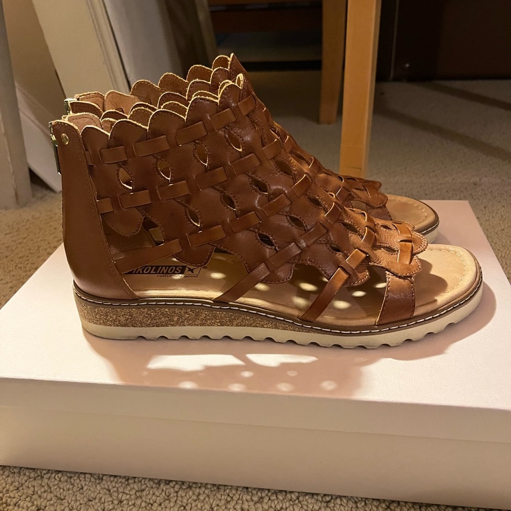 PIKOLINOS Gladiator Woven Sandals